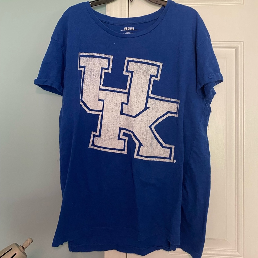 UK blue tee